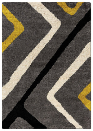 Maroq 5' x 8' Area Rug - Grey