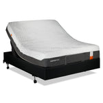 Tempur-Pedic Sense 2.0 Firm King Mattress and Split Adjustable Head-Up Base Set