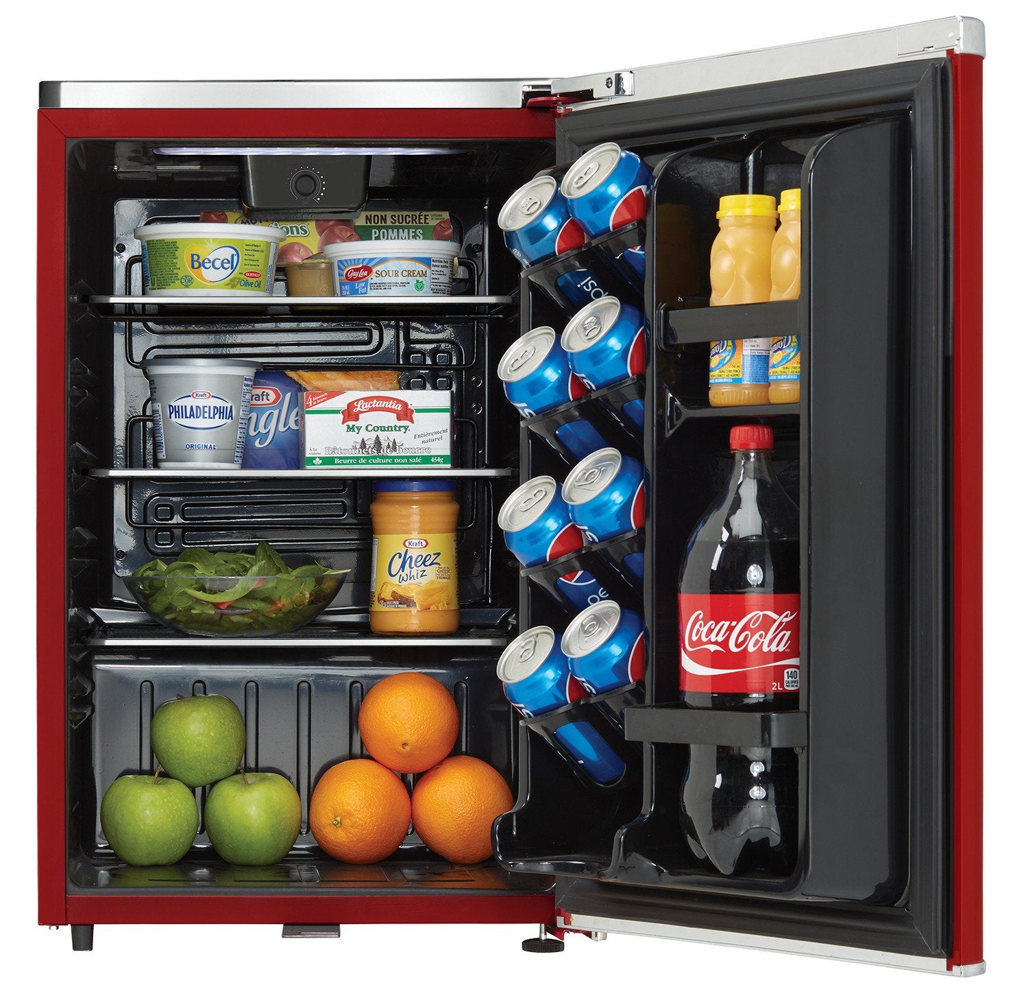 Danby Red Compact Refrigerator (2.6 Cu. Ft.) - DAR026A2LDB