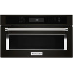 KitchenAid Black Stainless Steel Built-In Microwave Oven (1.4 Cu. Ft.) - KMBP100EBS