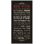 Red Wine Canvas Print (30" X 60")