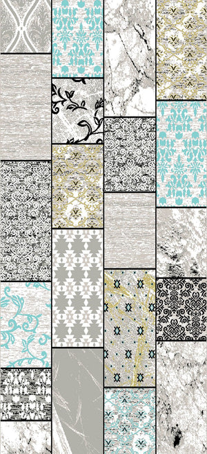 Patchwork 5' x 8' Area Rug