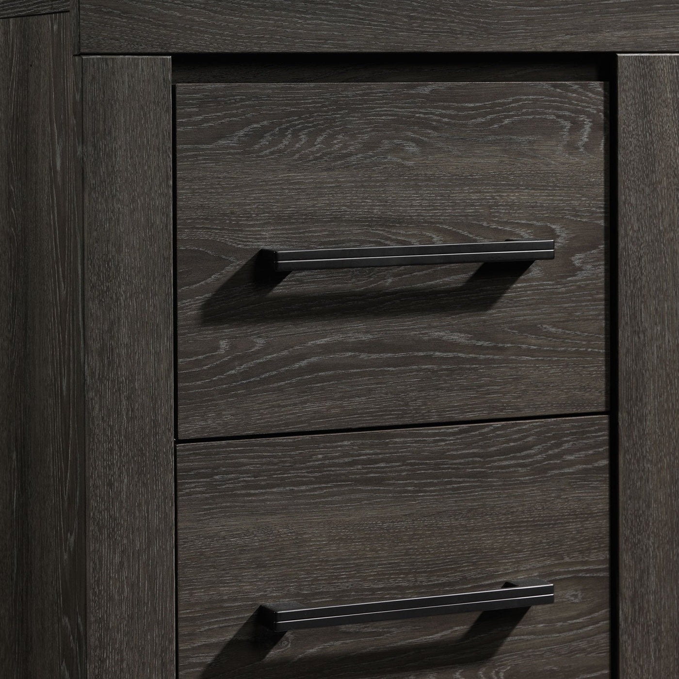 Driftwood Narrow Nightstand - Rustic Brown