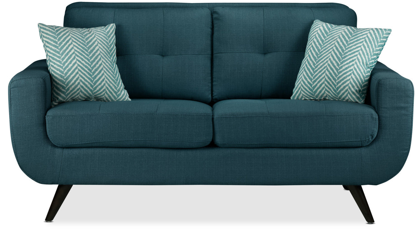 Julian Loveseat - Blue
