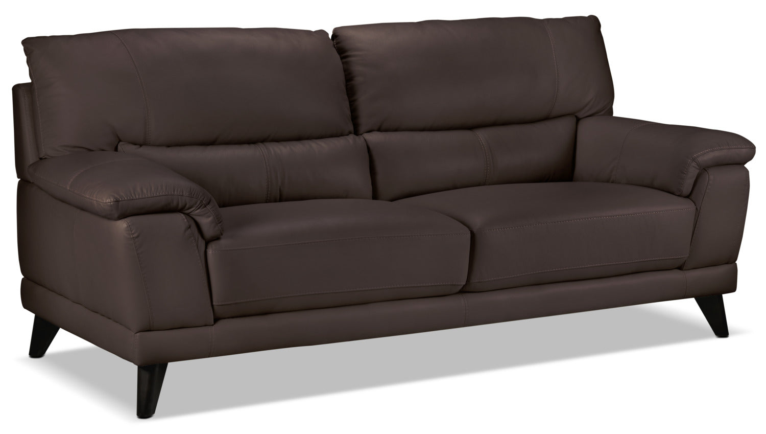 Braylon Sofa and Loveseat Set - Dark Chocolate