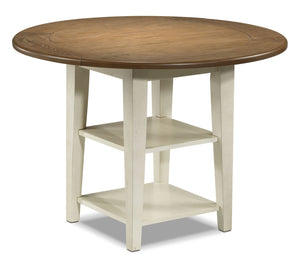 Fresco Dining Table - Driftwood and Cream