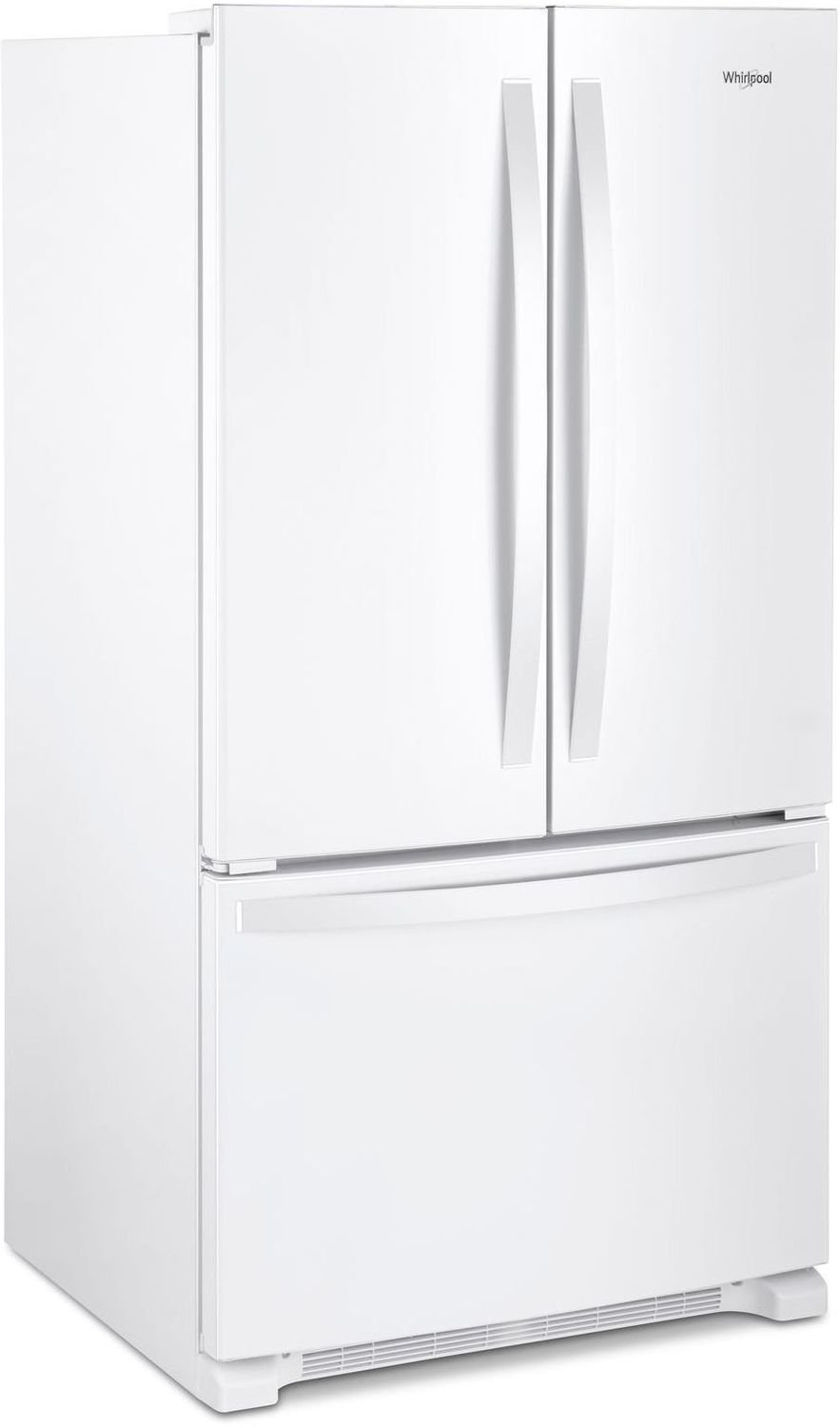Whirlpool White Counter-Depth French Door Refrigerator (20 Cu. Ft.) - WRF540CWHW