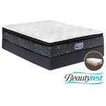 Simmons Beautyrest Ultra Allison Cushion Firm King Mattress and Split Boxspring Set