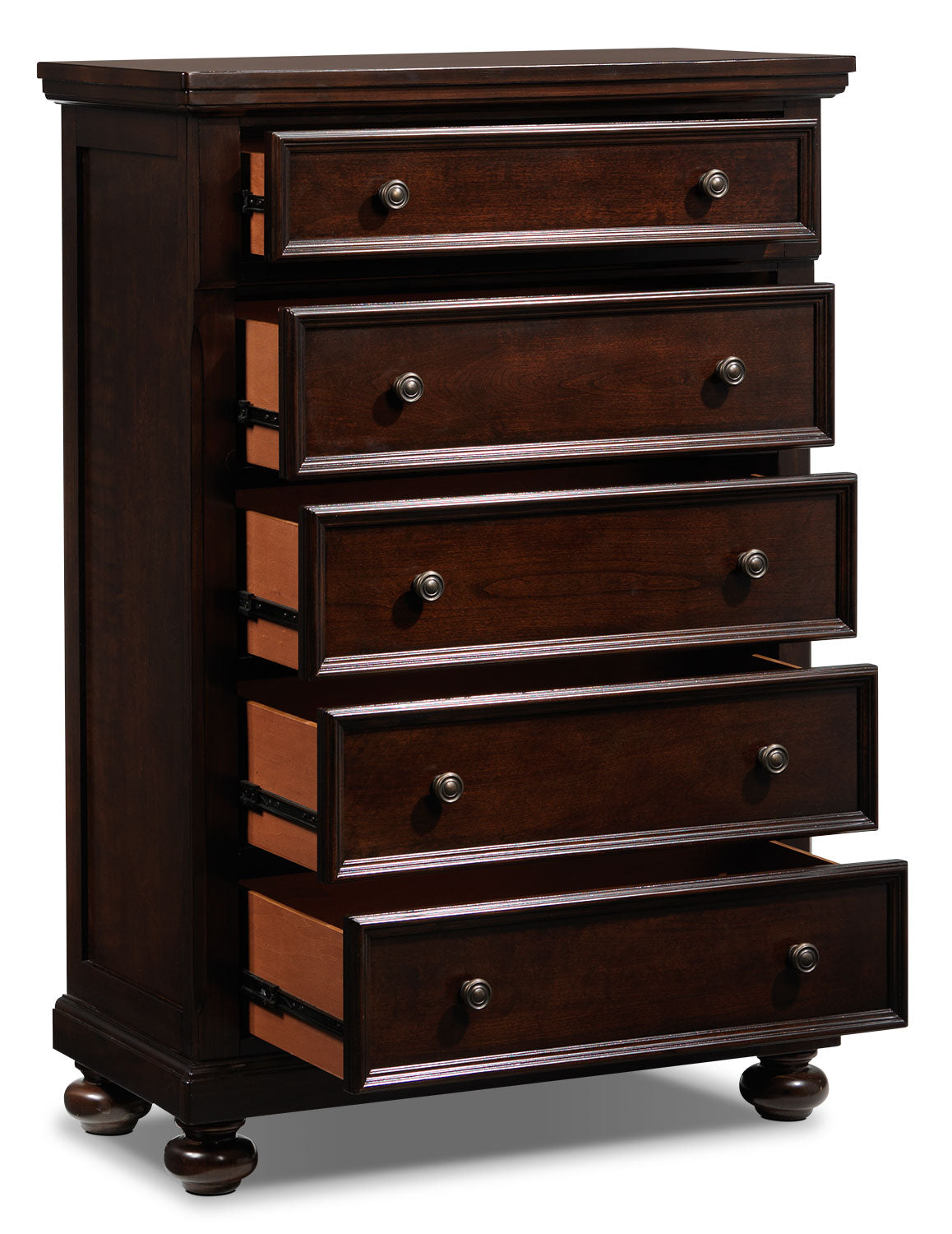 Chester 5 Drawer Chest - Cherry
