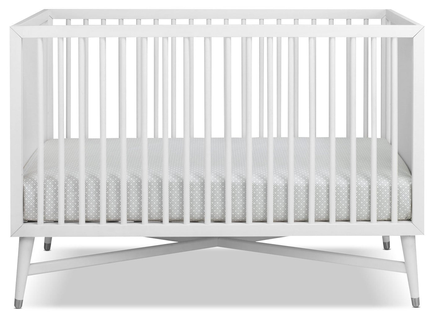Finley Convertible Crib - White - Open-Box