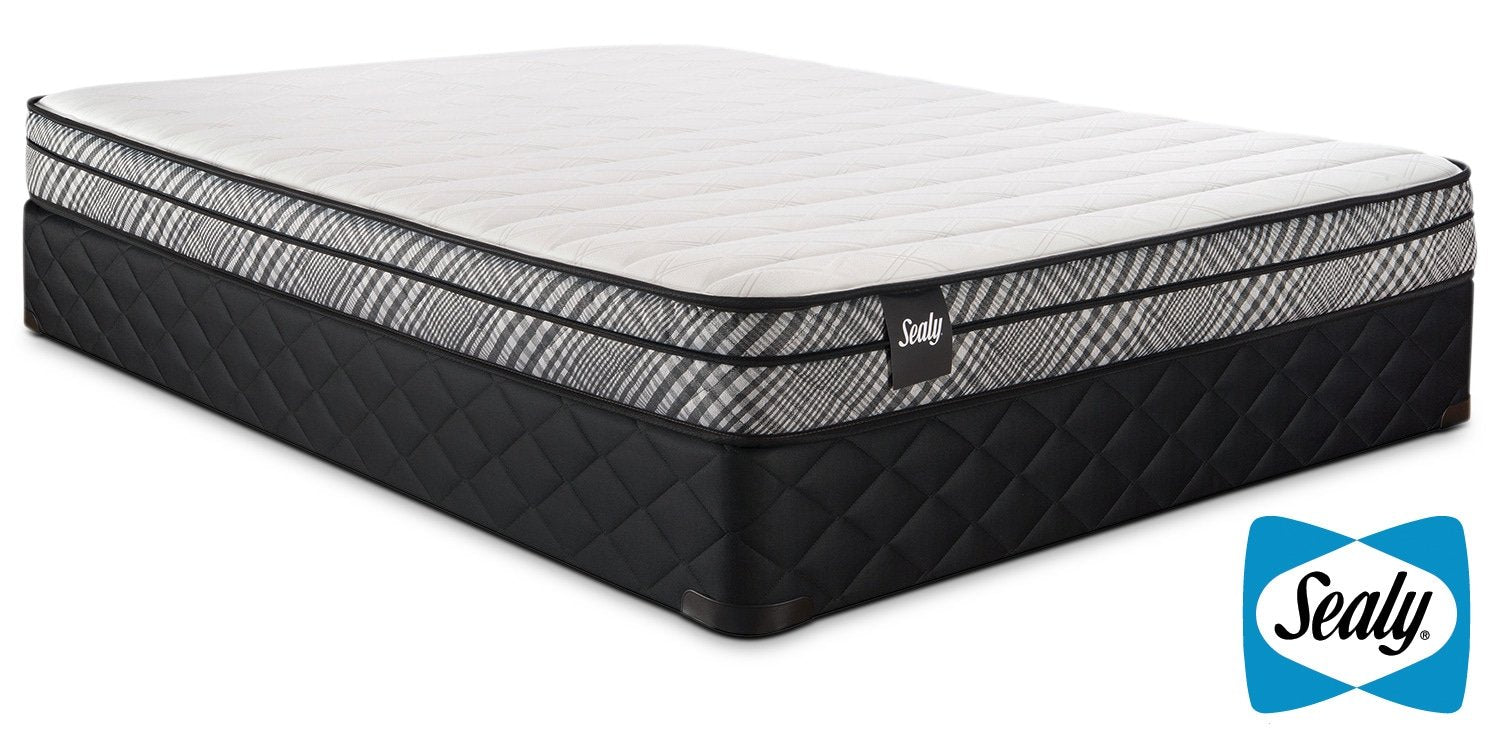 Sealy Imagine II Firm Queen Mattress and Boxspring Set