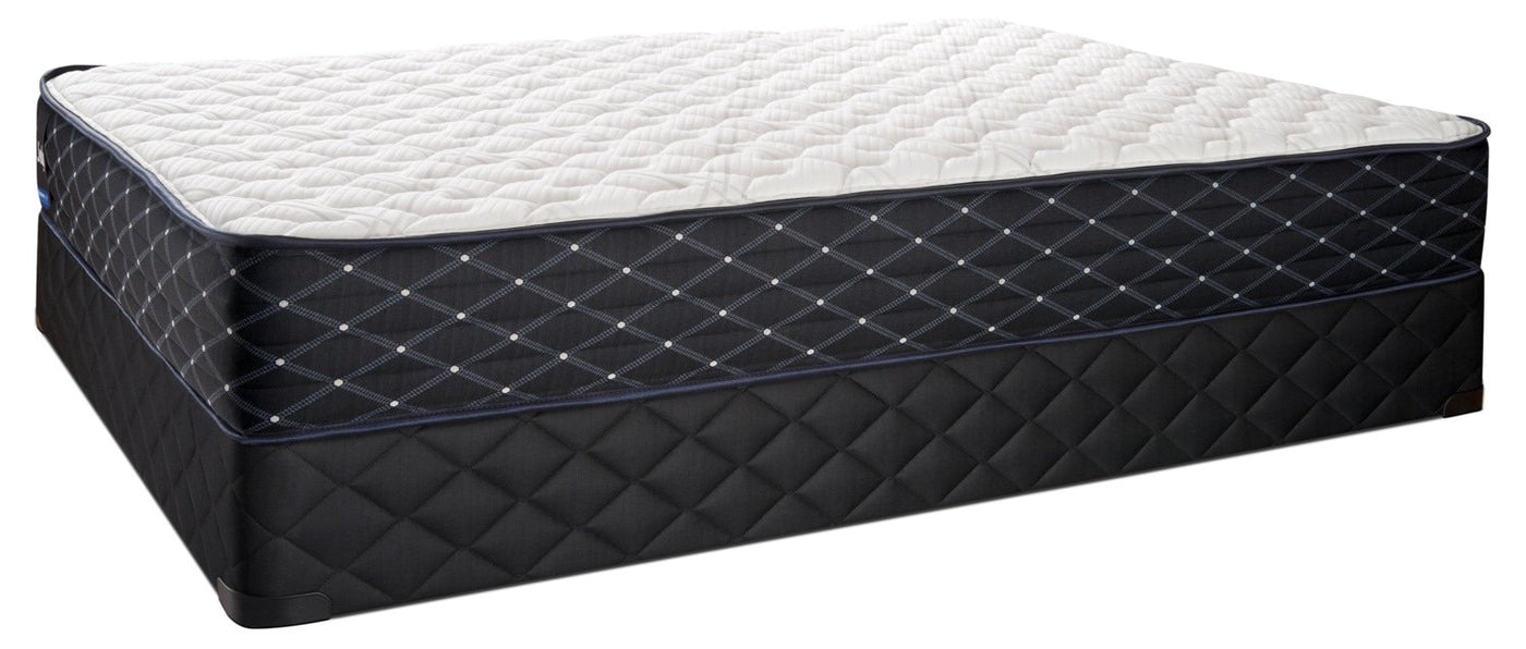 Sealy Innovate Extra Firm King Mattress and Split Low-Profile Boxspring Set