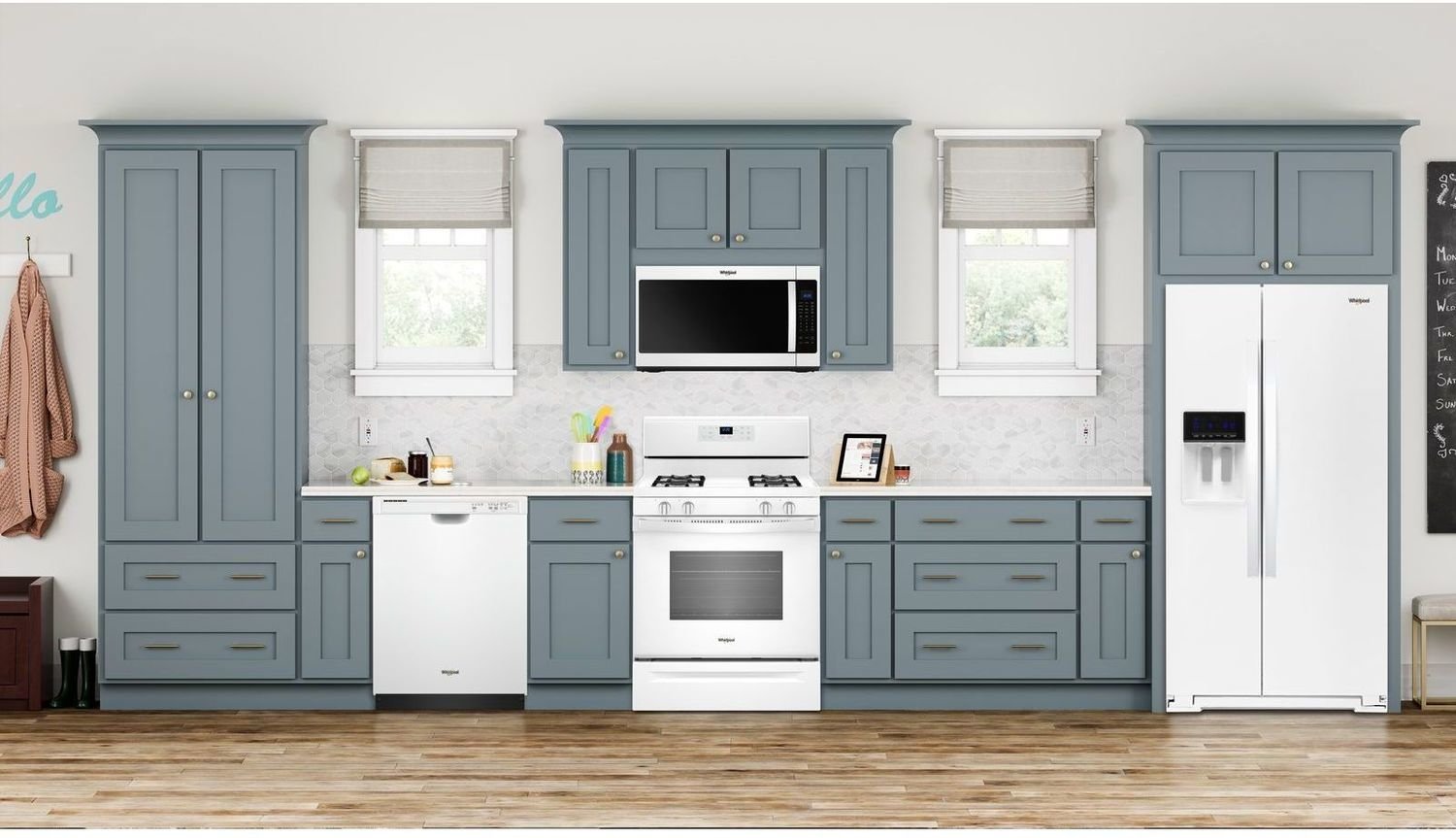 Whirlpool White Side-by-Side Refrigerator (28 Cu. Ft.) - WRS588FIHW
