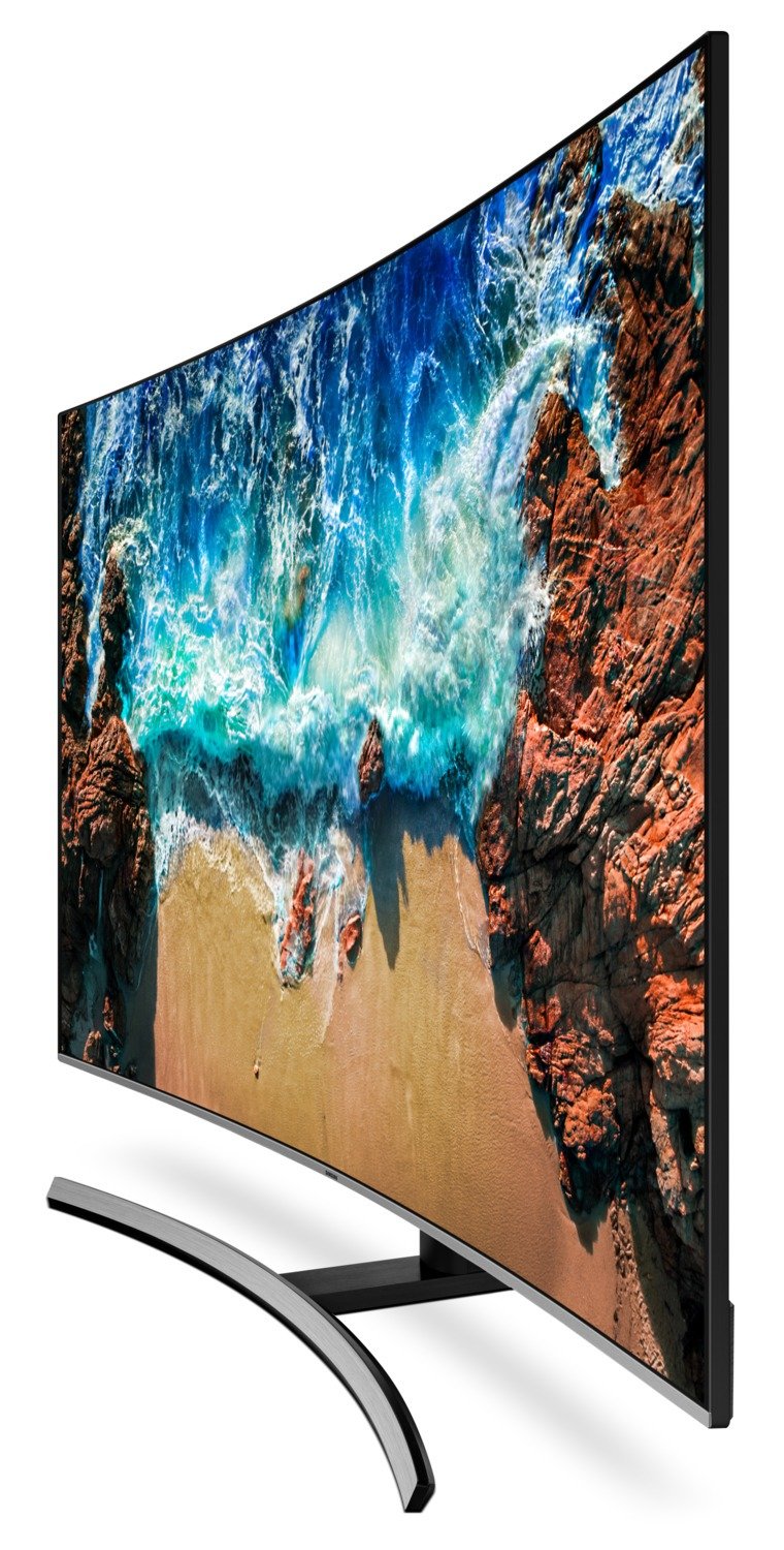 Samsung 55" 4K CURVED HDR 240 MR SMART LED TV - UN55NU8500FXZC
