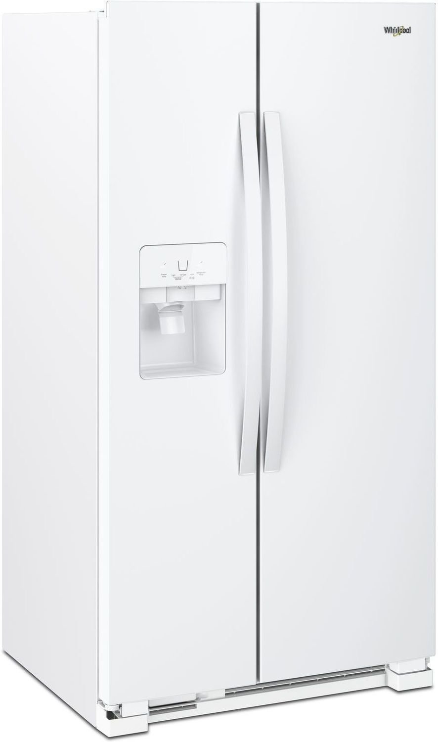 Whirlpool White Side-by-Side Refrigerator (25 Cu. Ft.) - WRS325SDHW