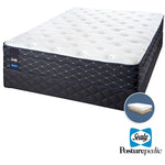 Sealy Familiar Plush Full Mattress and Low-Profile Boxspring Set