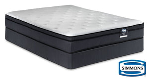 Simmons DeepSleep Ultra Jenna II Firm Twin Mattress and Boxspring Set