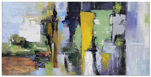 Crossroads Canvas Painting (60" X 30")