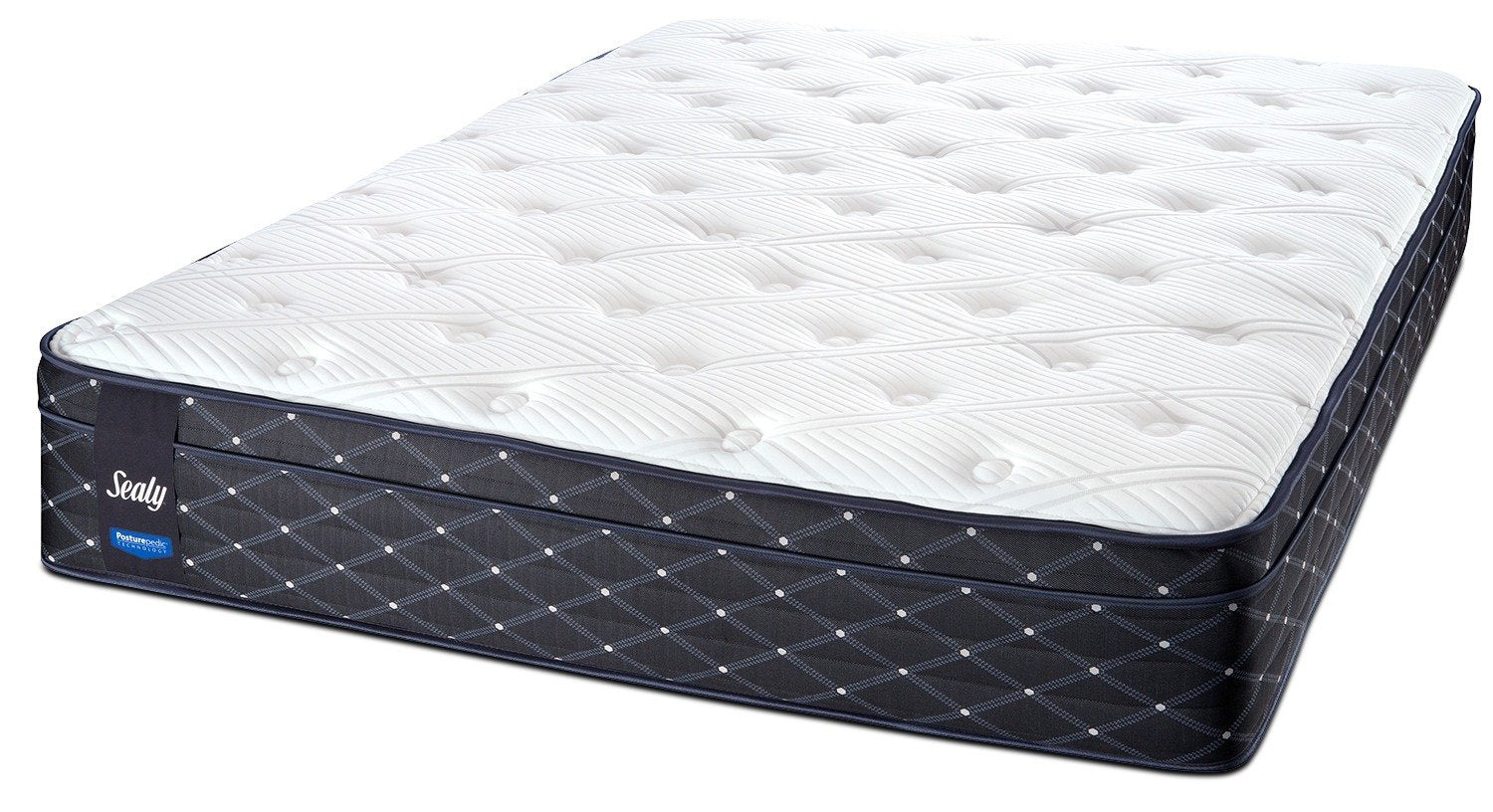 Sealy Familiar Plush Full Mattress and Boxspring Set