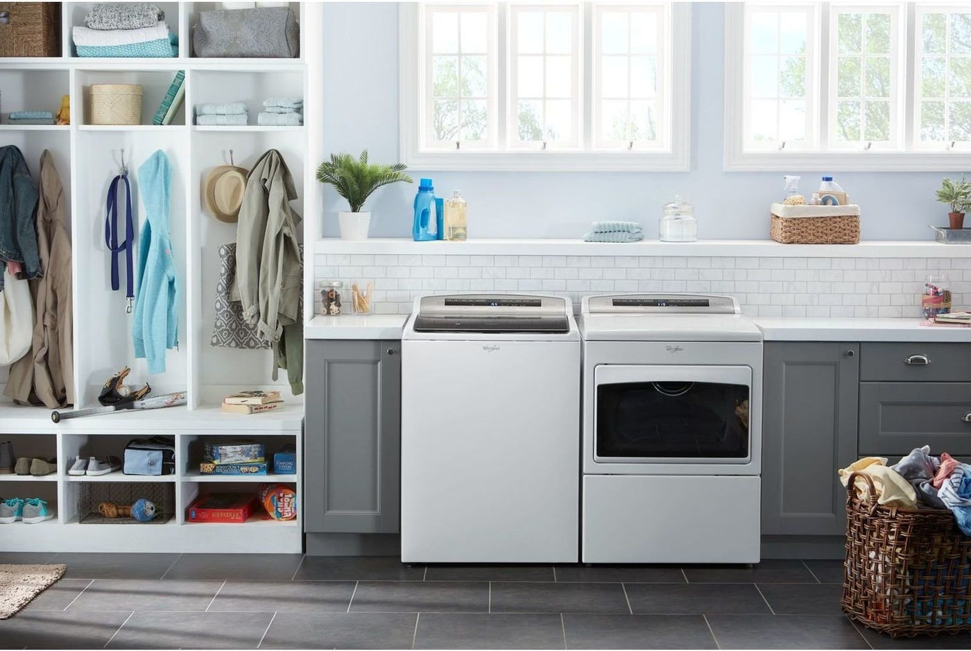 Whirlpool White Gas Dryer (7.4 Cu. Ft.) - WGD7500GW