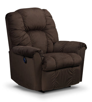 Ghida Power Rocker Recliner - Brown