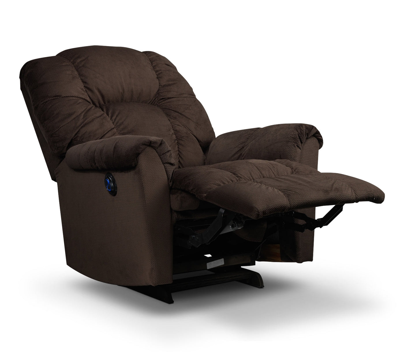 Ghida Power Rocker Recliner - Brown