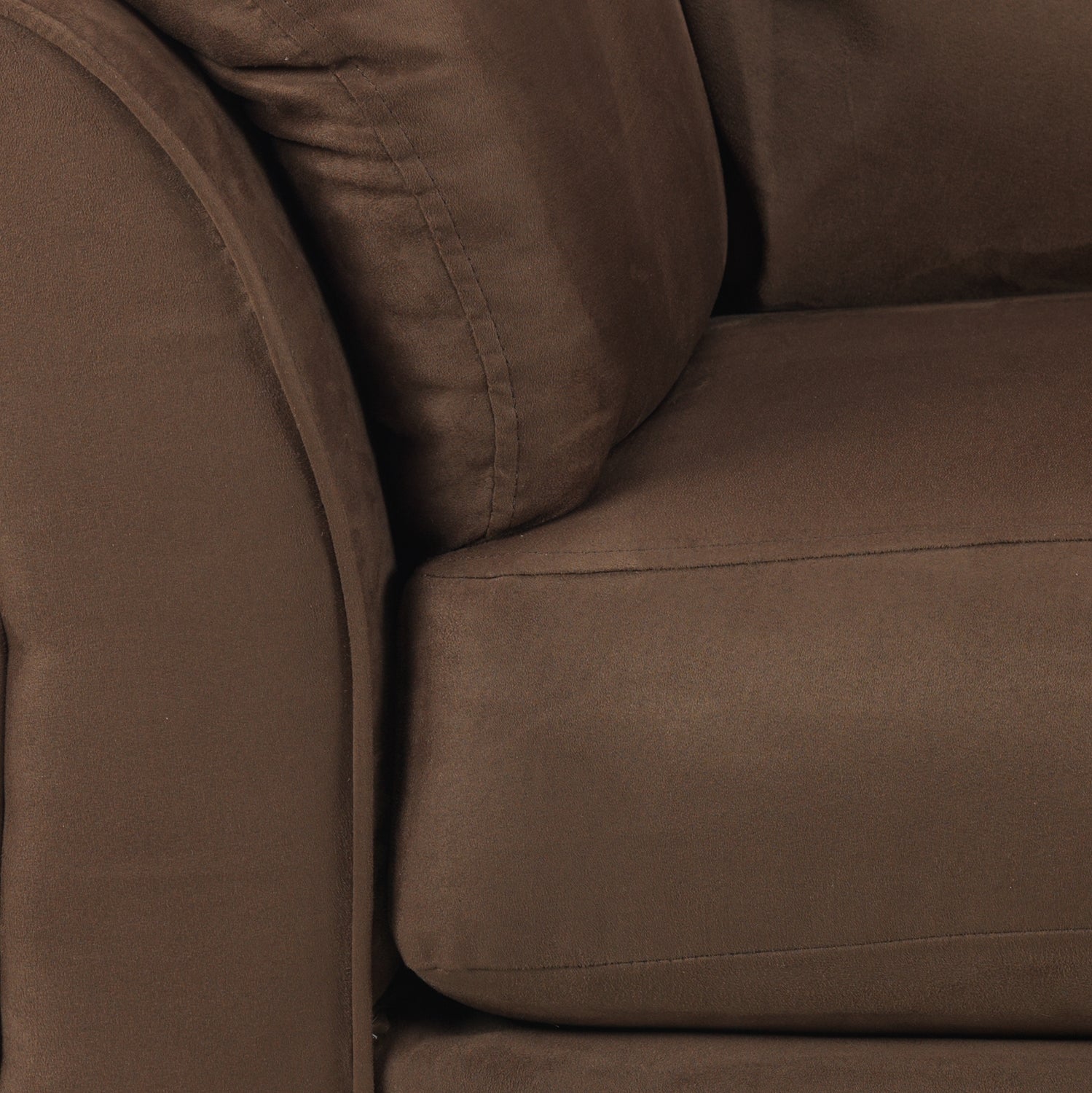 Collier 2 Pc. Living Room Package w/ Chair - Chocolate
