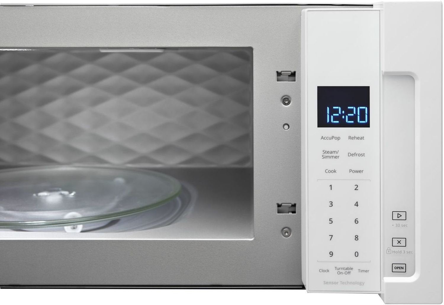 Whirlpool White Over-the-Range Microwave and Hood Combination (1.1 Cu. Ft.) - YWML75011HW