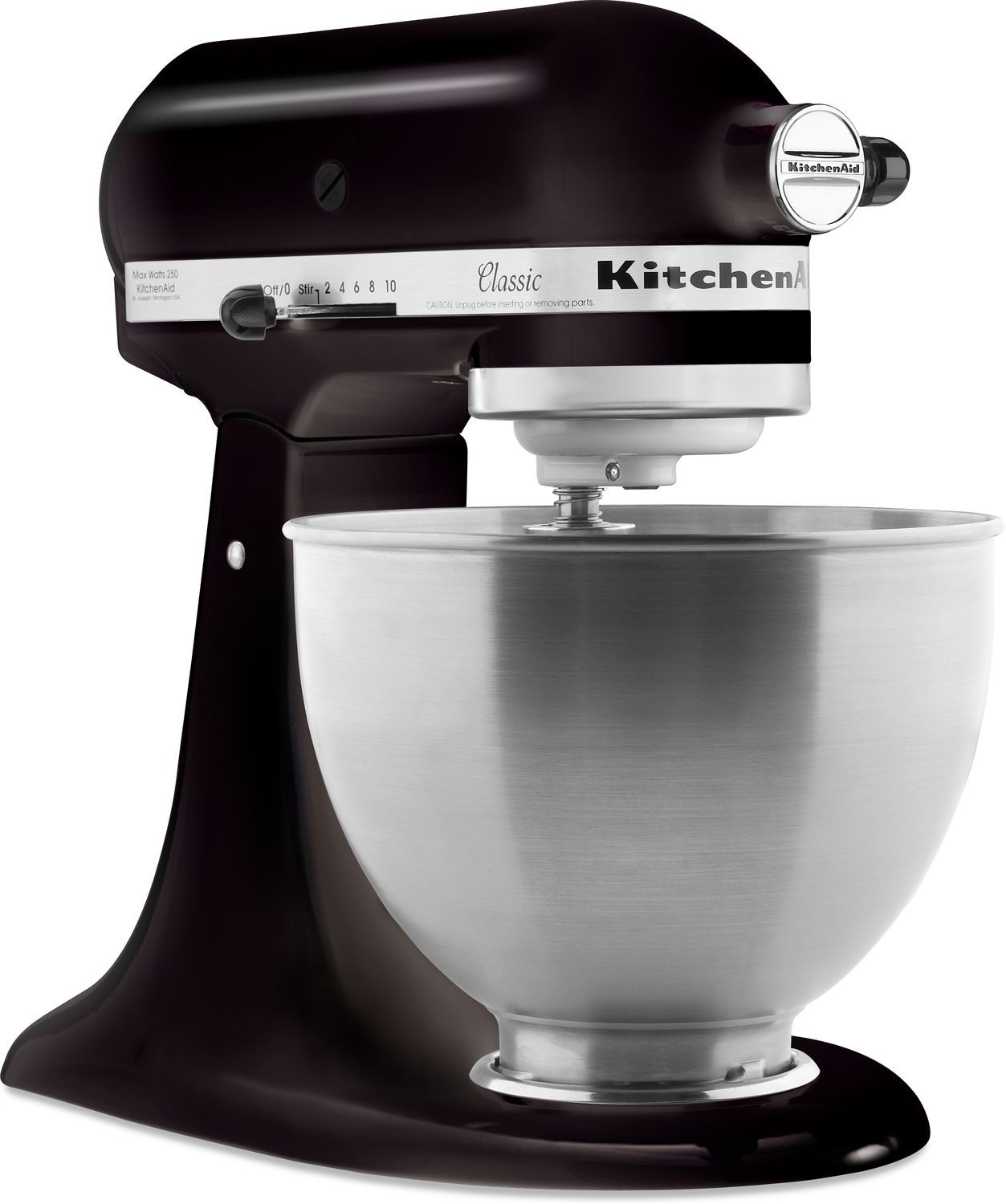 KitchenAid Onyx Black Classic Series 4.5-Quart Stand Mixer - K45SSOB