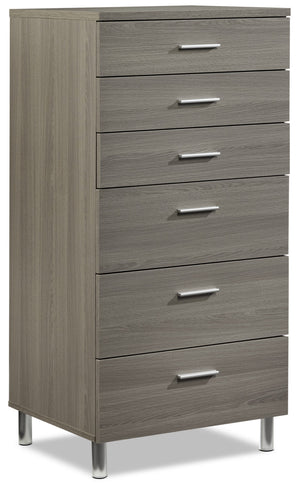 Bellmar 6 Drawer Chest - Grey