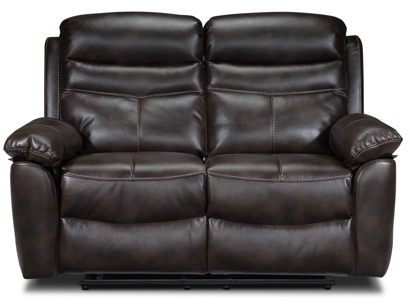Devon Reclining Loveseat - Brown