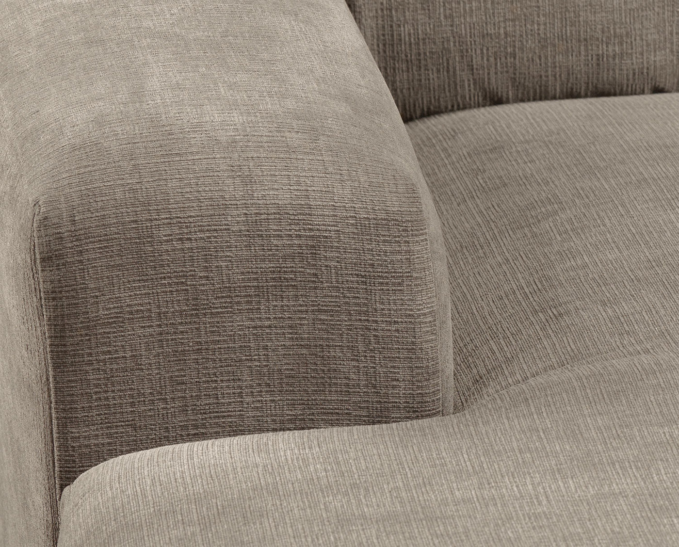 Danielle 2-Piece Sectional with Right-Facing Chaise - Pewter