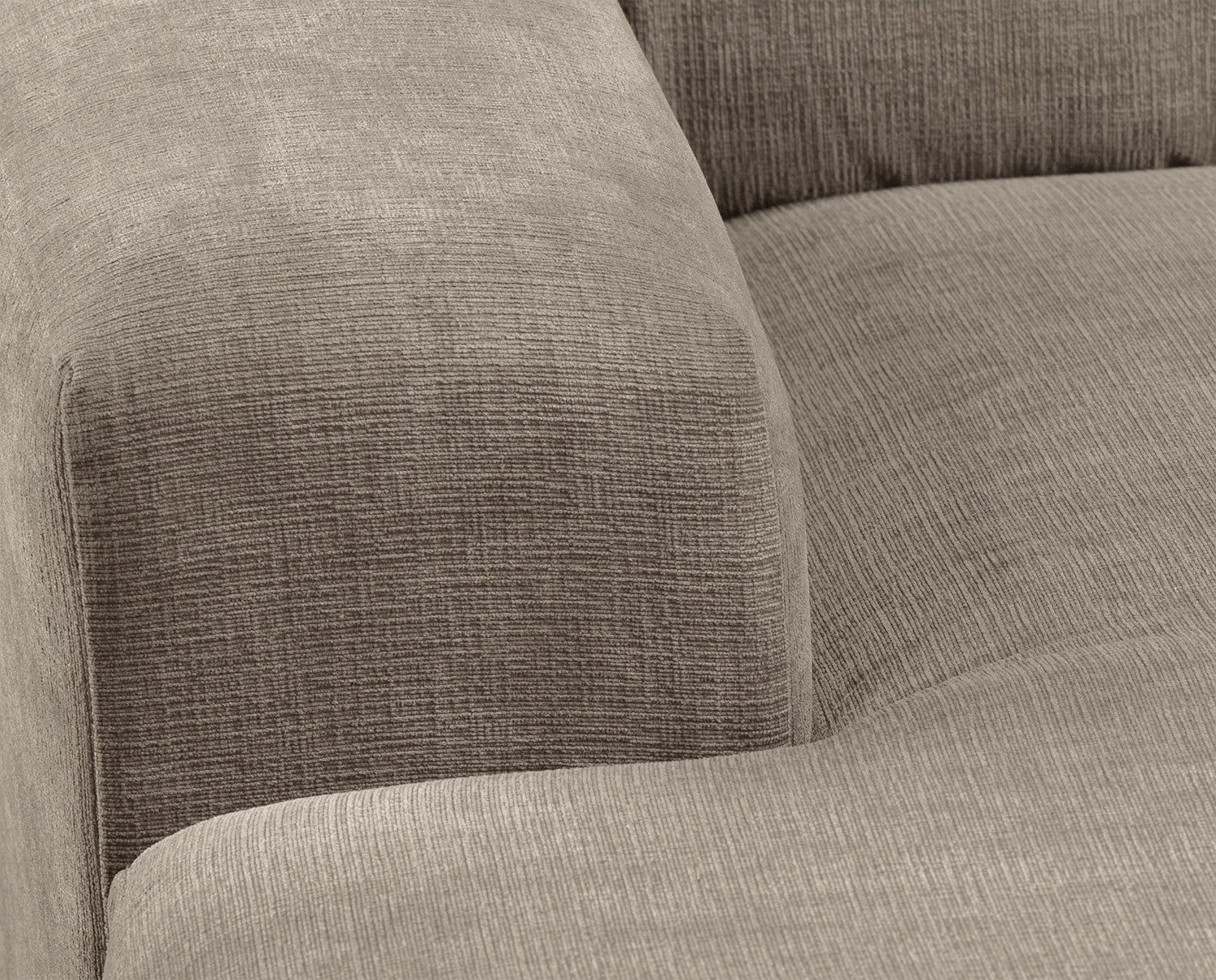 Danielle 2-Piece Sectional with Right-Facing Chaise - Pewter