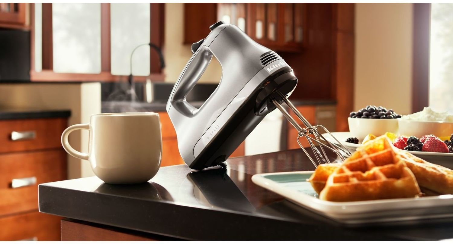 KitchenAid Onyx Black 5-Speed Ultra Power™ Hand Mixer - KHM512OB