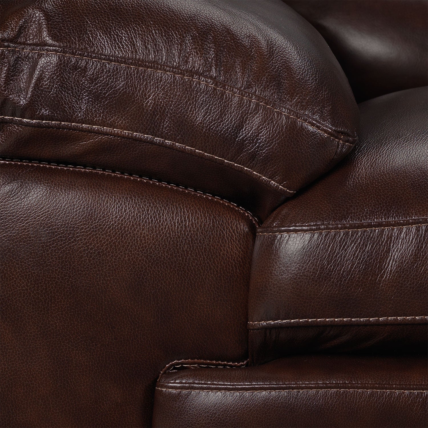 Amarillo Leather Chair - Brown