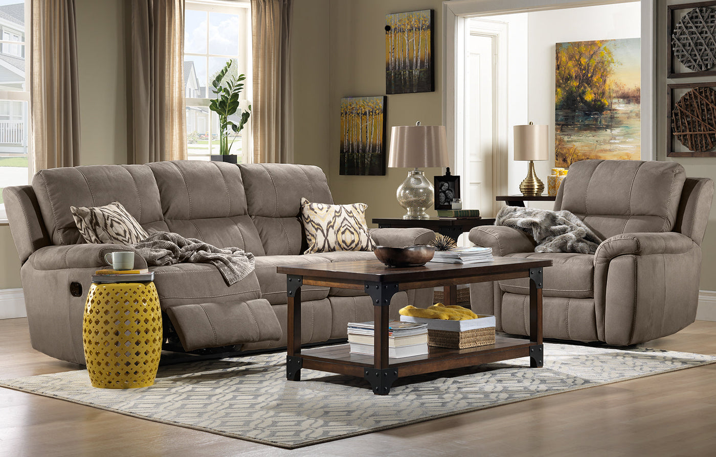 Wellington Coffee Table with 2 End Tables - Walnut