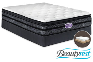 Simmons Beautyrest Ultra Trenton Firm King Mattress and Split Boxspring Set