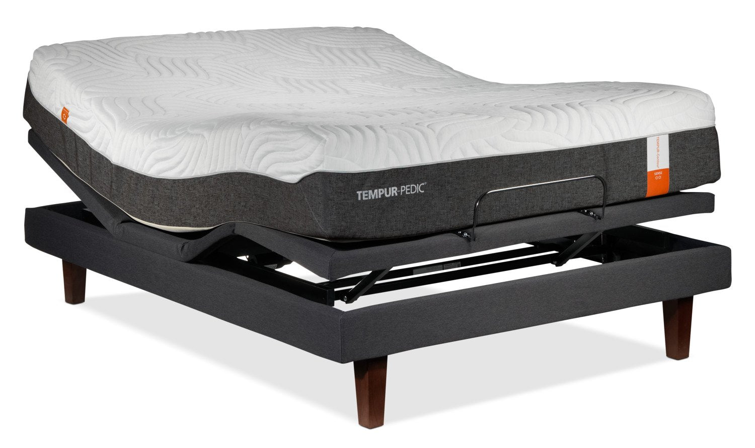 Tempur-Pedic Sense 2.0 Firm Queen Mattress and Complete Adjustable Base Set
