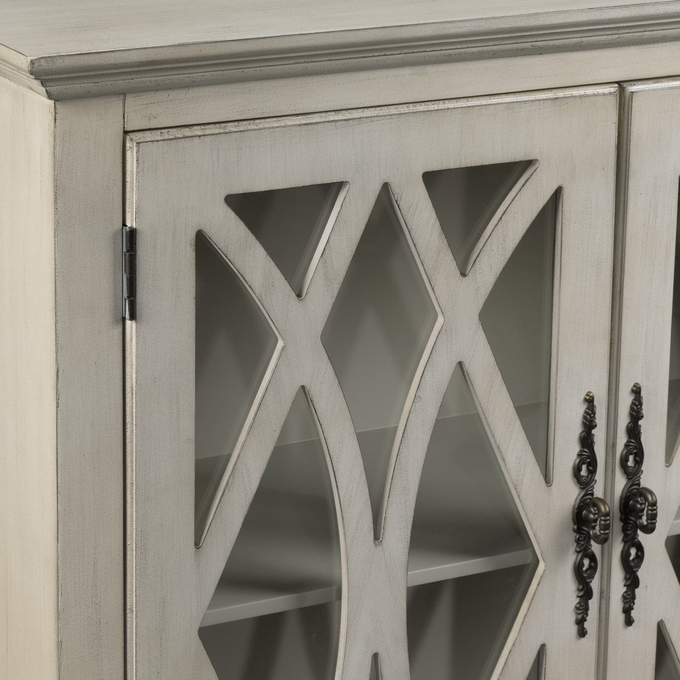 Glennon Accent Cabinet - Weathered White