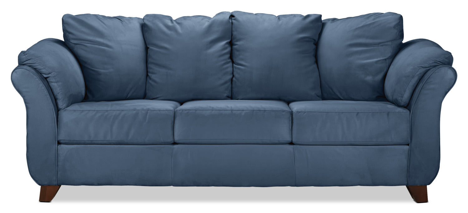 Collier Sofa and Chair Set - Cobalt Blue
