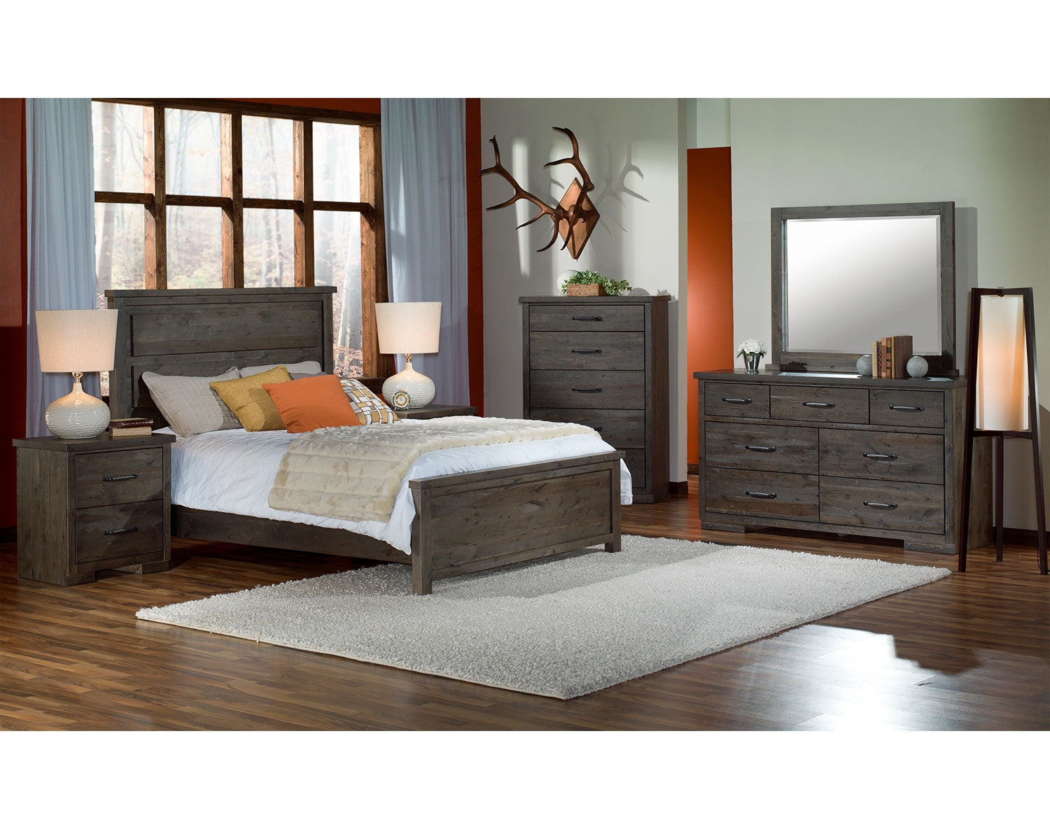 Pine Ridge Night Table - Slate