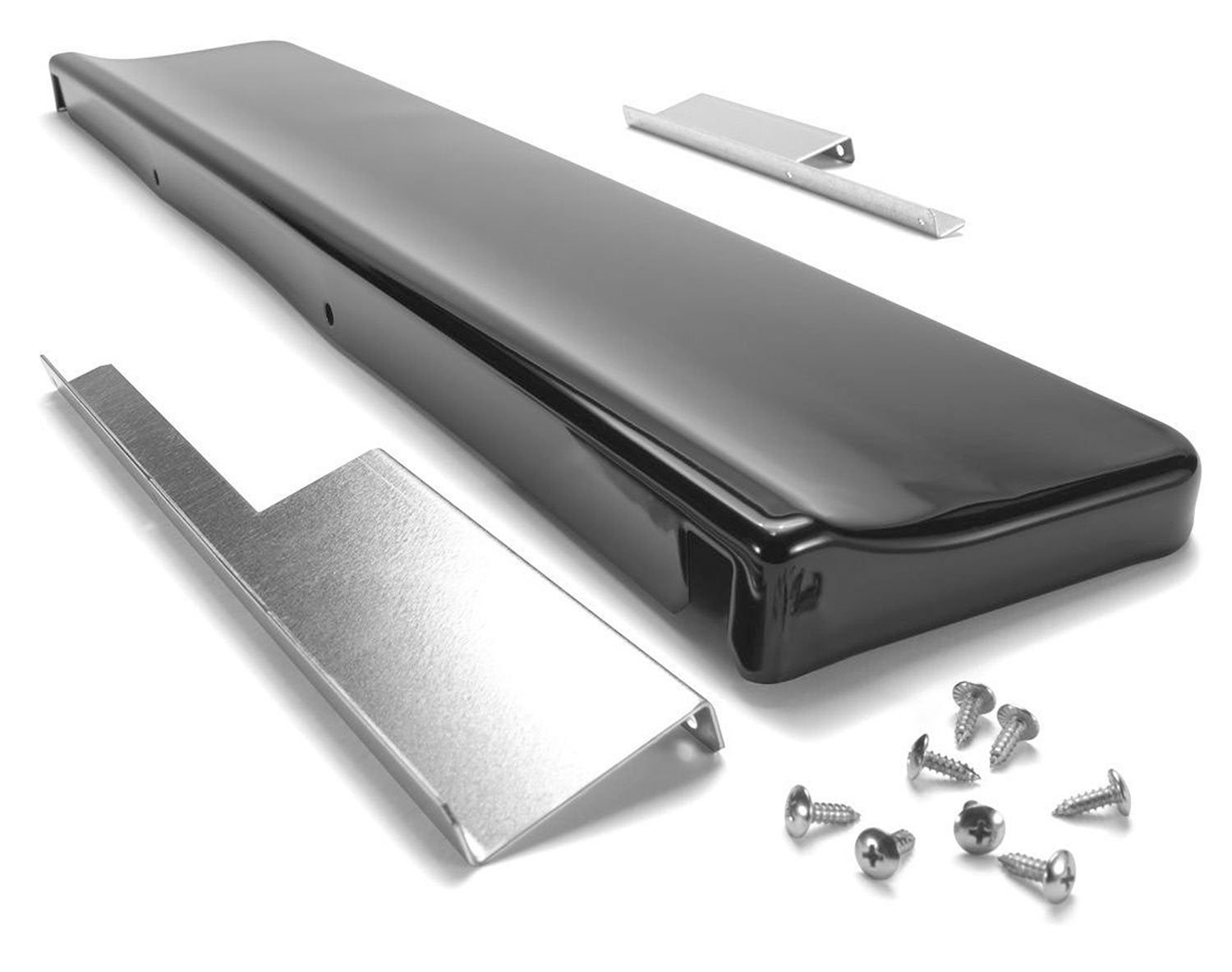 Whirlpool Black Backsplash Trim Kit - W10655449