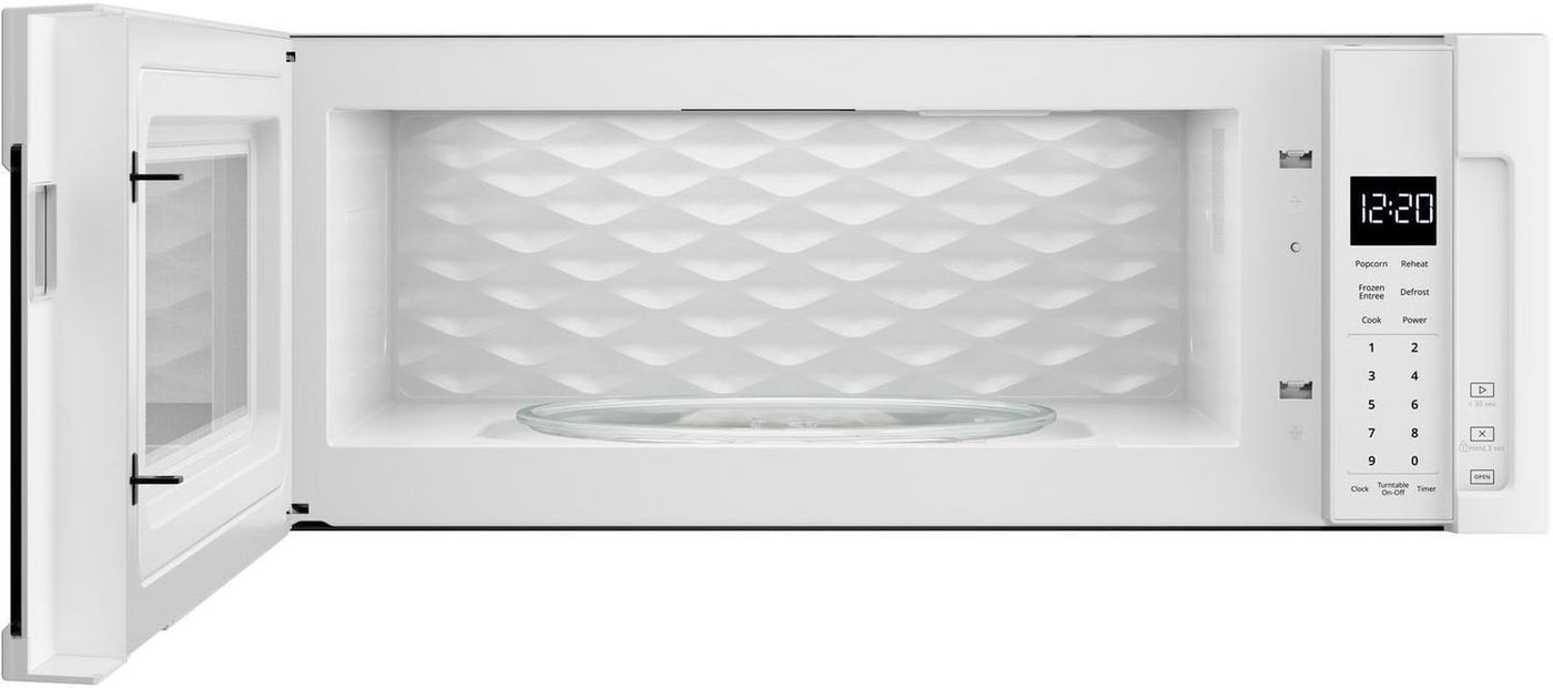 Whirlpool White Over-the-Range Microwave and Hood Combination (1.1 Cu. Ft.) - YWML55011HW