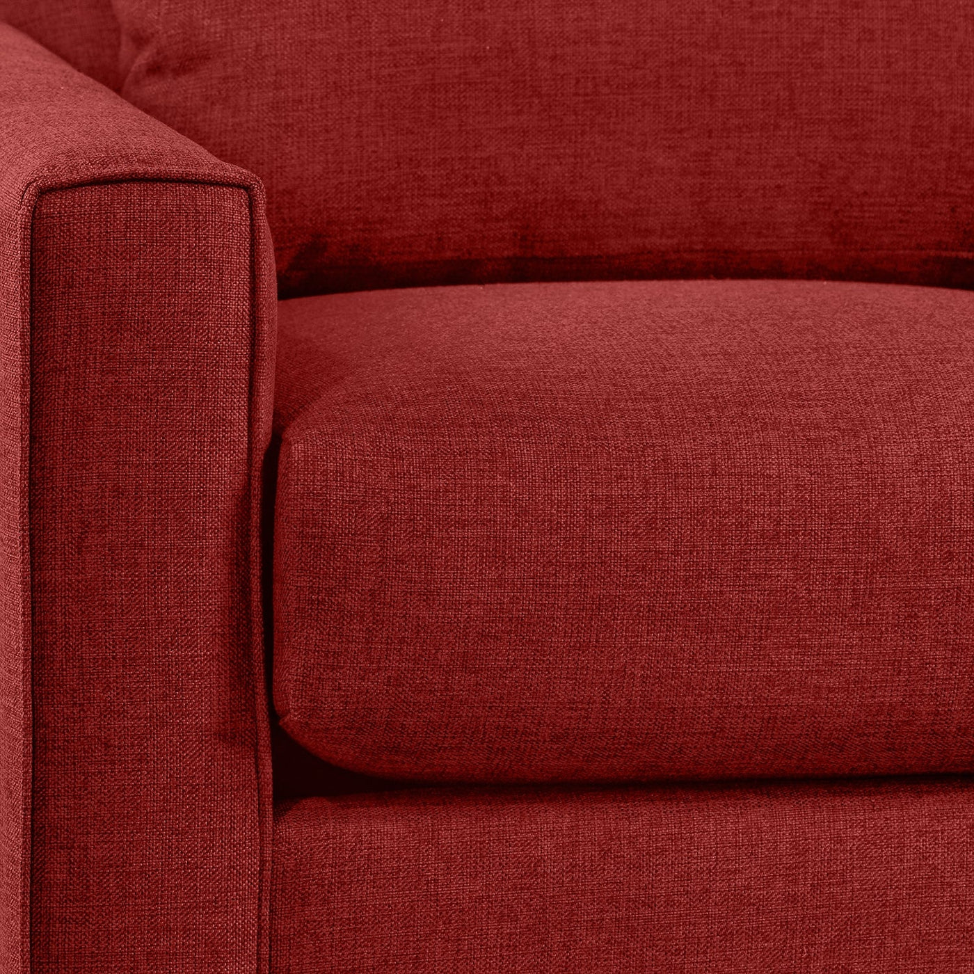 Athina  2-Piece Sectional with Left-Facing Queen Sofa Bed - Cherry