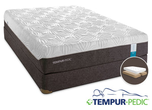 Tempur-Pedic Embrace 2.0 Plush King Mattress and Split Boxspring Set