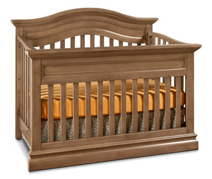 Cameron Convertible Contour Crib - Cashew