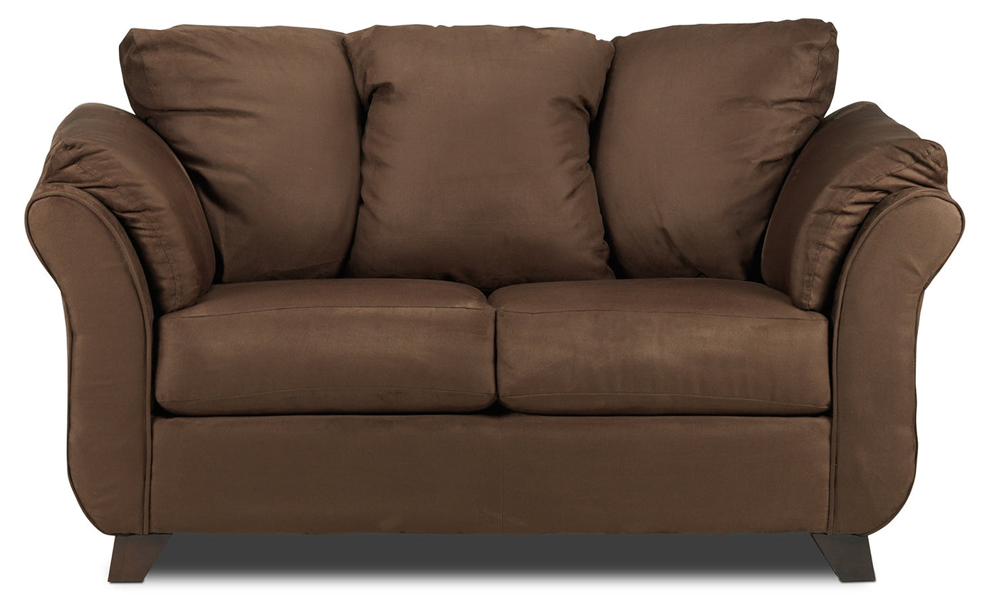 Collier 2 Pc. Living Room Package - Chocolate