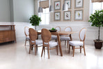 Douglas Dining Chair - Walnut/Light Grey - Set of 2