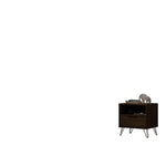 Nuuk I Night Table - Brown