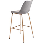 Billinton Bar Chair - Grey/Gold